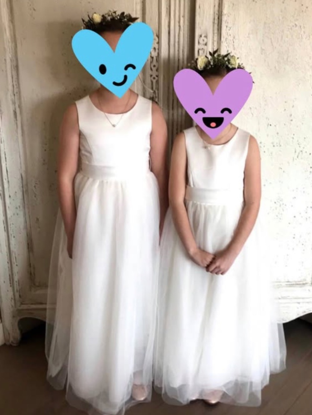 David's Bridal Flower girl dress